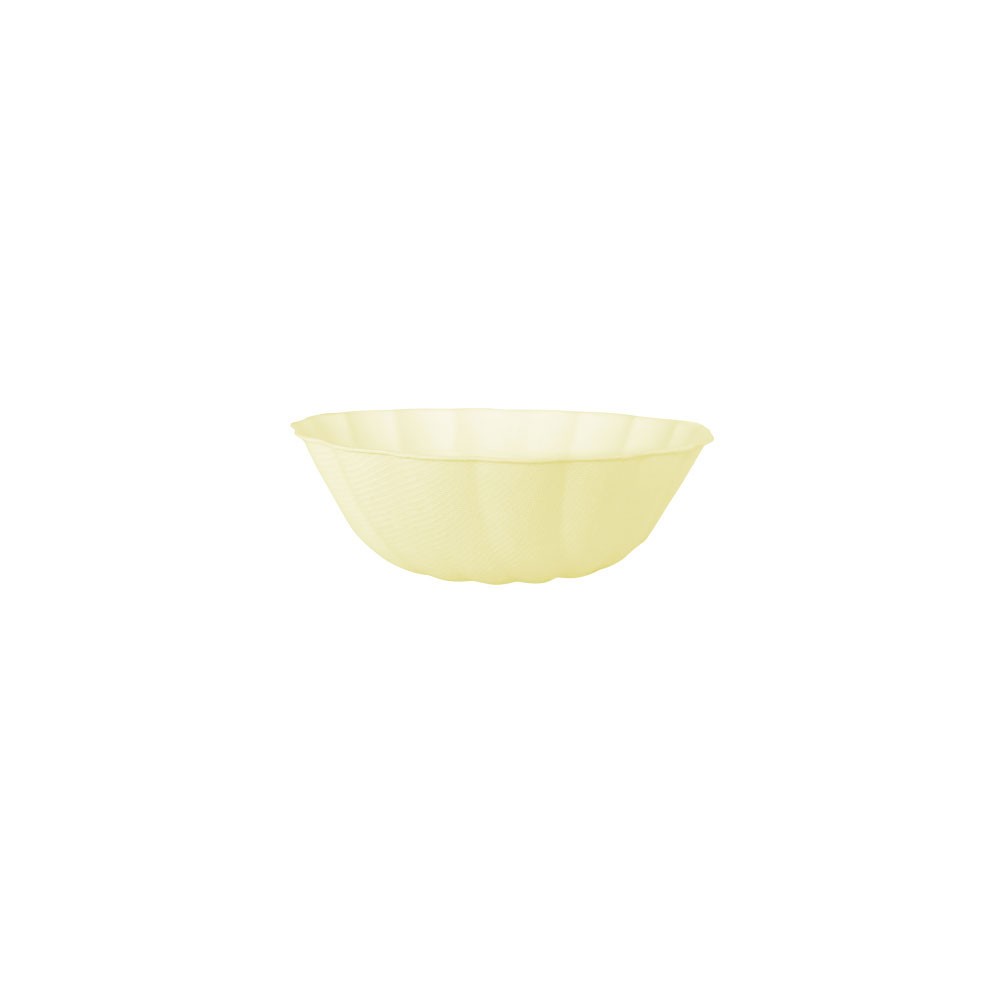 Colour Vert Decor Yellow Deep Plate Set of 6, 14.8 cm