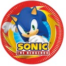 Sonic the Hedgehog Sega Sonic the Hedgehog paper plate, 8 pcs, 20 cm, FSC