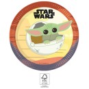 Star Wars The Mandalorian paper plate 8 pcs 23 cm FSC