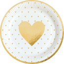 Love Everyday paper plate 8 pcs 23 cm