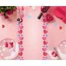 Love Love Is In The Air Pink paper plate set of 6 18 cm