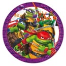 Teenage Mutant Ninja Turtles Purple paper plate 8 pcs 23 cm FSC