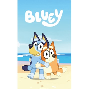 Bluey Cozy hand towel, facial towel, towel 30x50cm