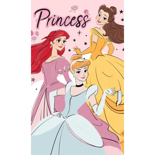 Disney Princess Elegant hand towel face towel, towel 30x50cm