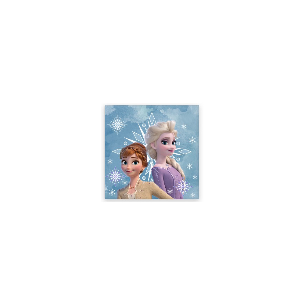 Disney Frozen Snowflake hand towel, face towel, towel 30x30cm