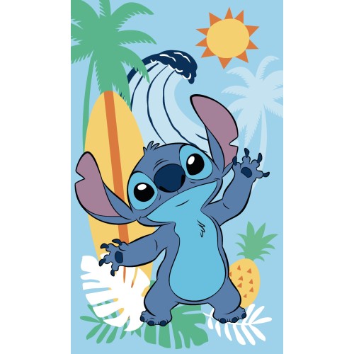 Disney Lilo and Stitch Ananas hand towel, facial towel, towel 30x50cm