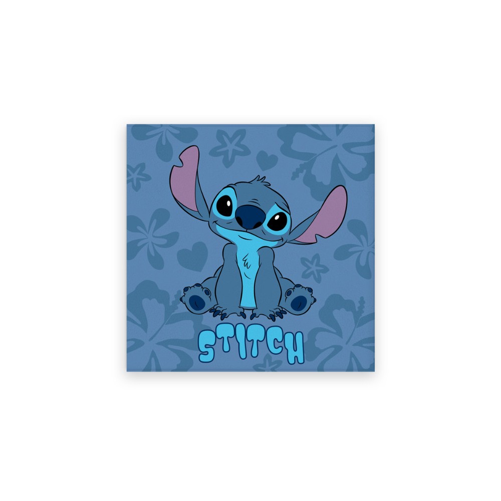Disney Lilo and Stitch Blue Hibiscus hand towel, face towel, towel 30x30cm