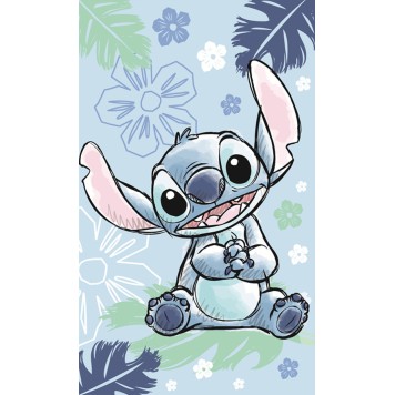 Disney Lilo and Stitch Ohana Blue hand towel, facial towel, towel 30x50cm