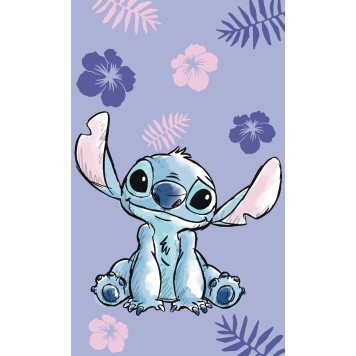 Disney Lilo and Stitch Purple hand towel, face towel, towel 30x50cm