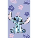 Disney Lilo and Stitch Purple hand towel, face towel, towel 30x50cm