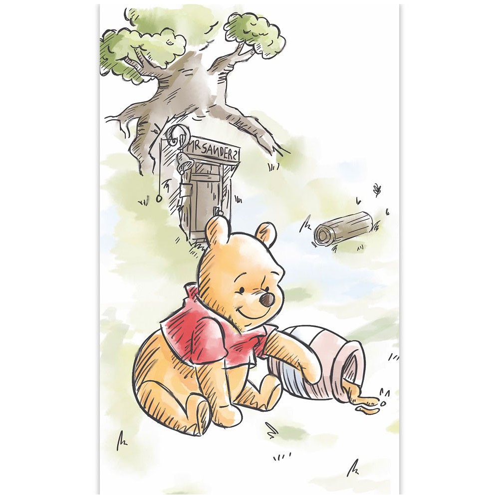 Disney Winnie the Pooh hand towel face towel, towel 30x50cm