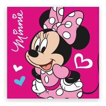 Disney Minnie  Love hand towel, face cloth, towel 30x30cm