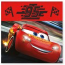 Disney Cars Flag hand towel, face towel, 30x30cm towel
