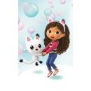 Gabby's Dollhouse Bubbles hand towel, facial towel, towel 30x50cm