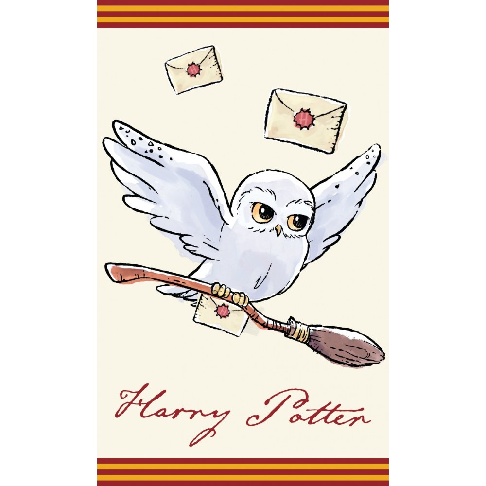 Harry Potter Hedwig hand towel, face towel, towel 30x50cm
