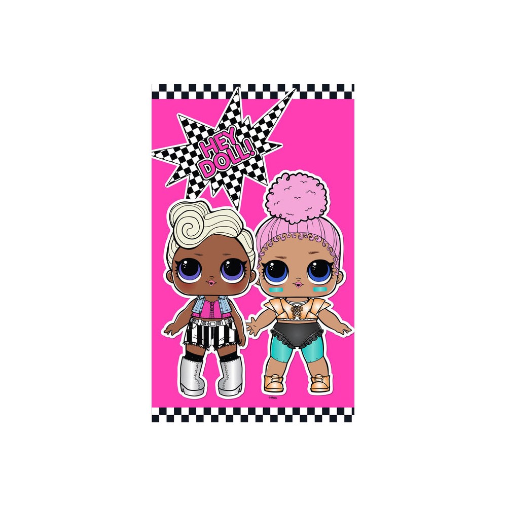 LOL Surprise Hey Doll hand towel, face towel, towel 30x50 cm