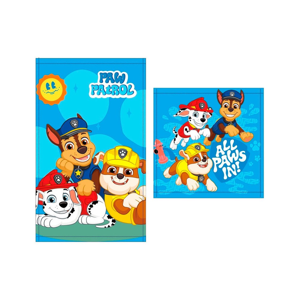 Paw Patrol towel set