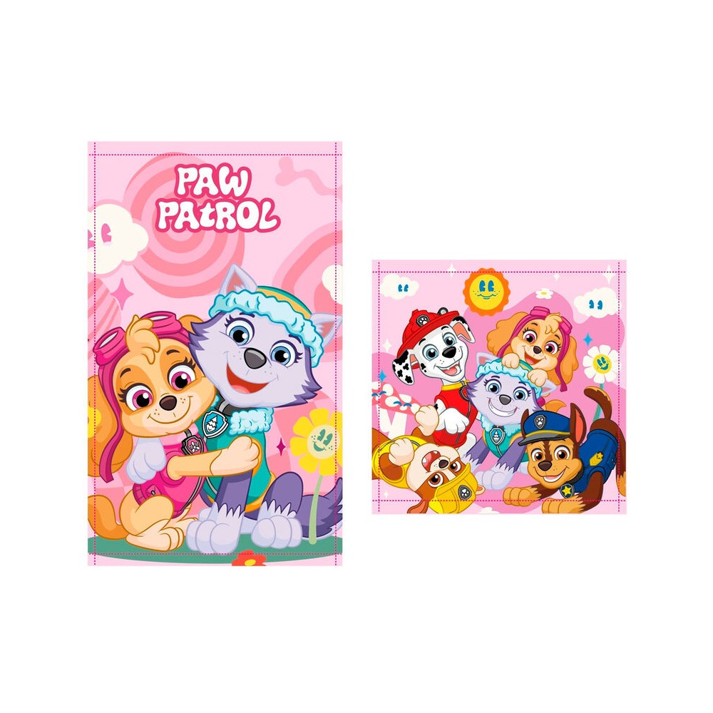 Paw Patrol hand towel, face towel, towel set