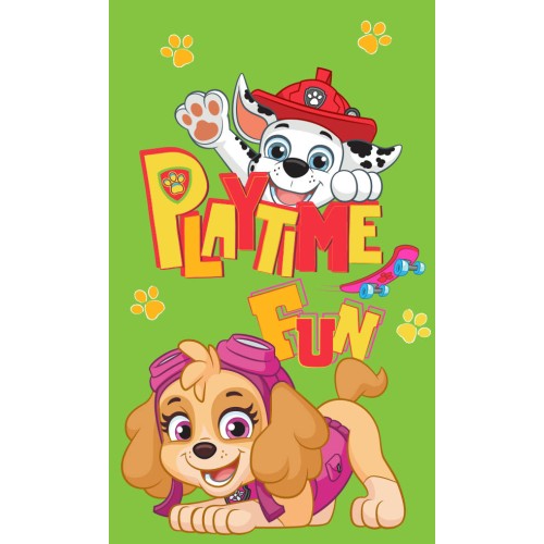 Paw Patrol Playtime Hand Towel Face Towel, Towel 30x50cm