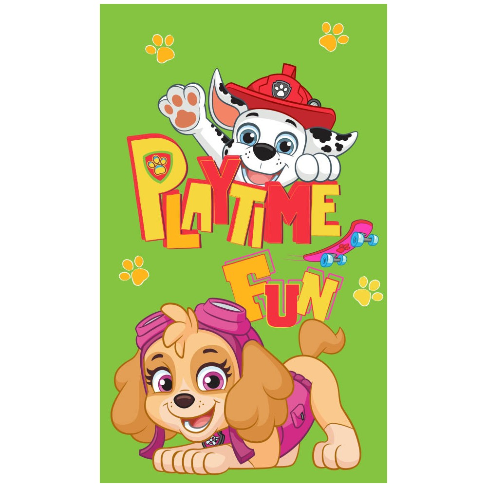 Paw Patrol Playtime Hand Towel Face Towel, Towel 30x50cm