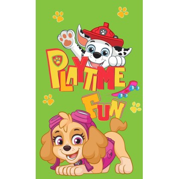 Paw Patrol Playtime Hand Towel Face Towel, Towel 30x50cm