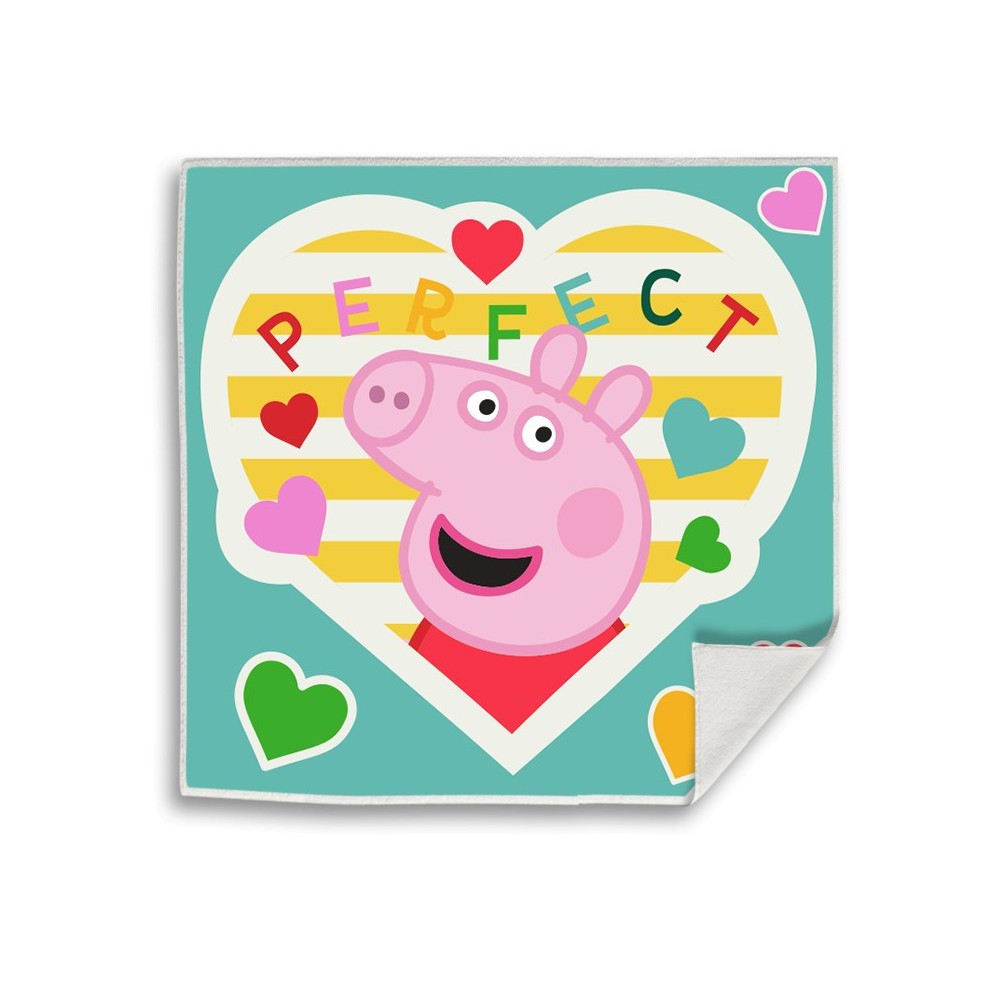 Peppa Pig Perfect Magic Hand Towel, Facial Towel, Towel 30x30cm