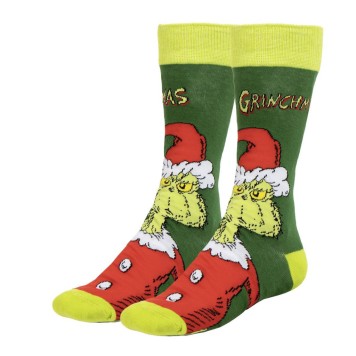 The Grinch Gift adult long socks set in Gift Box