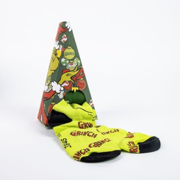The Grinch Gift adult long socks set in Gift Box