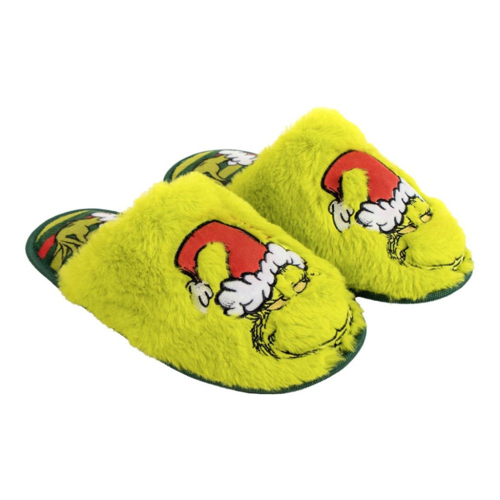 The Grinch Green adult winter slippers 38/39