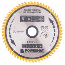 Tarcza widiowa do drewna 210x30 60z TDD-210x30x60Z