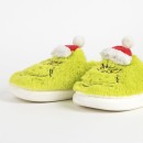 The Grinch Santa Hat adult winter slippers 44/45