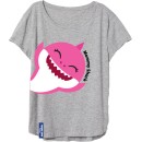 Baby Shark women's short t-shirt, top S-XL