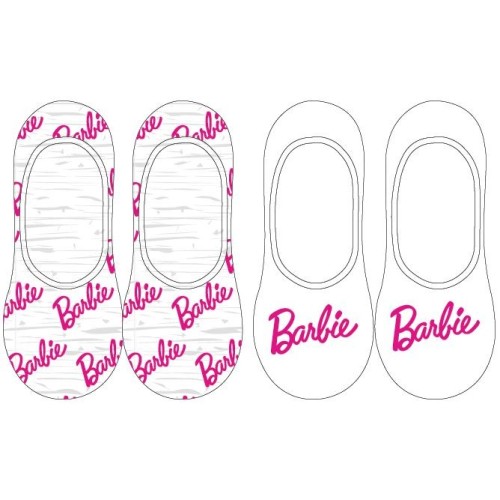 Barbie women's invisible socks 35-42