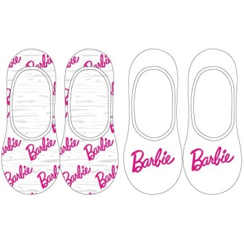 Barbie women's invisible socks 35-42