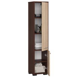 REGAŁ ŁAZIENKA FIN SŁUPEK 30 2D 140cm VENGE / SONOMA