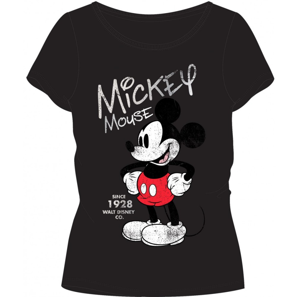 Disney Mickey  women's short t-shirt, top XS-XL