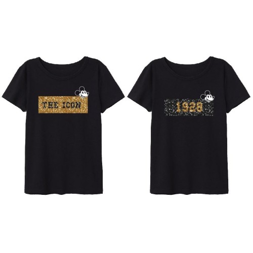 Disney Mickey  sequin women's top, S-XL