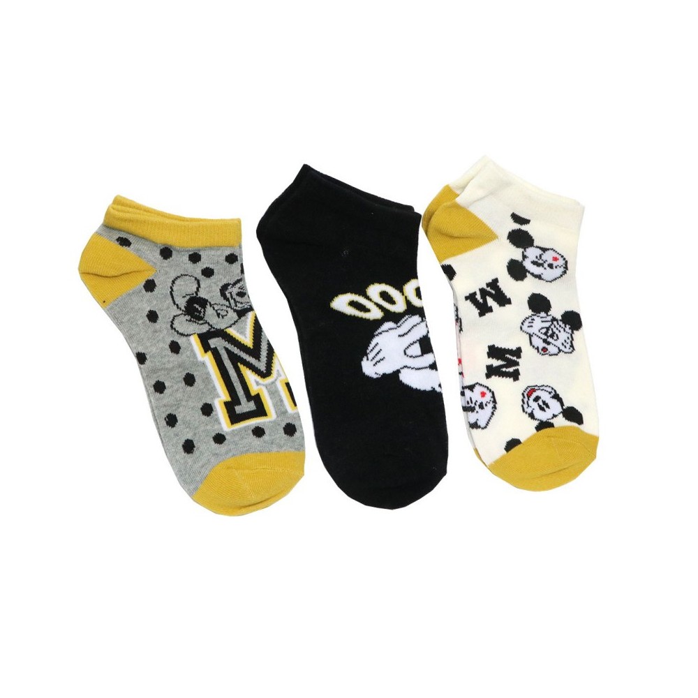 Disney Mickey  women's no-show socks 36/38