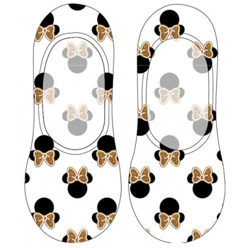 Disney Minnie  women's no-show socks 35/38