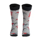 Harley Quinn Grey adult long socks 36/43