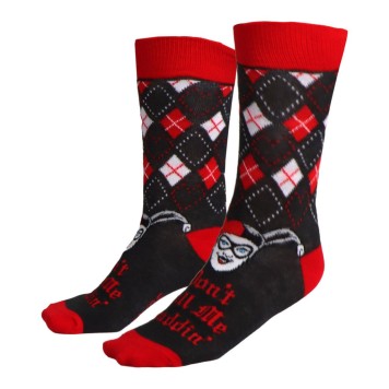 Harley Quinn Puddin'  adult long socks 36/43