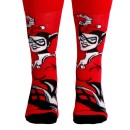 Harley Quinn Red adult long socks 36/43