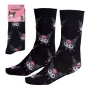 Hello Kitty Kuromi Black adult knee-high socks 36/43