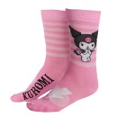 Hello Kitty Kuromi Pink adult long socks 36/43