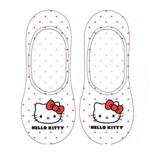 Hello Kitty White women's invisible socks 35/38