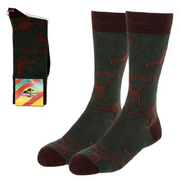 Jurassic World Explorer adult knee-high socks 35/41