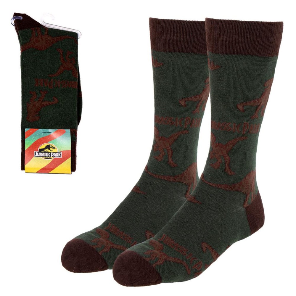 Jurassic World Explorer adult knee-high socks 40/46