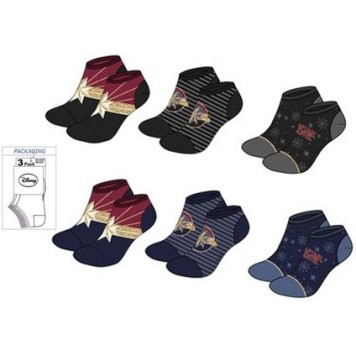 Captain Marvel Captain Marvel, women's no-show socks 36-41