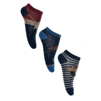 Captain Marvel Captain Marvel, women's no-show socks 36/38