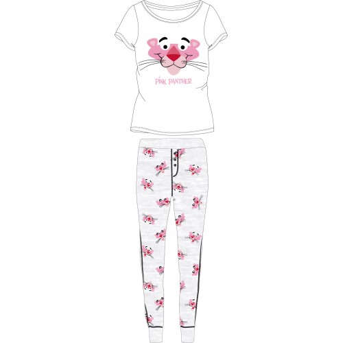 Pink panther women's pajamas XS-XL